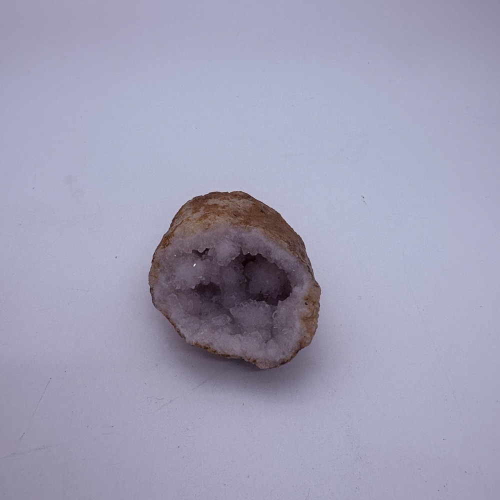 Natural Quartz Geode Crystal Cluster Brown White Rock Mineral‎ Decor Specimen